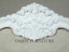 White French Upholstered Rococo Bed
