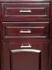 10.5ft Dark Mahogany/Cherry Walk In Closet System