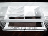 6ft Distressed White Buffet Sideboard Server