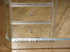 Silver Leaf Mirrored 15-Drawer Dresser