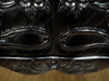 Black Rococo Carved Dresser