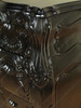 Black Rococo Carved Dresser