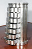 Silver Leaf 7-Drawer Jewelry Chest / Armoire