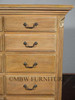Solid Teak 12 Drawer Dresser Chest