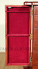 Antiqued Mahogany 5 Drawer Jewelry Chest Armoire w/ Mirror