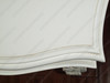 Antiqued White Rococo Nightstand / Bedside Table/Chest