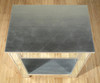 Distressed Silver Mirrored Nightstand