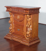 Light Gothic 2 Drawer Nightstand Chest