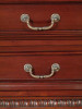 Mahogany 3-Drawer Bombay Nightstand