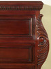 Mahogany 3-Drawer Bombay Nightstand