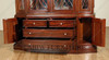 6ft Mahogany China Cabinet