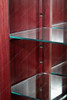 9ft Glass Victorian Curio Display Cabinet