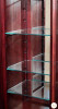 9ft Glass Victorian Curio Display Cabinet