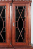 6.5ft Red Mahogany Chippendale China Cabinet