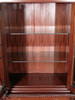 6.5ft Red Mahogany Chippendale China Cabinet