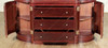 Two Tone Cherry/Walnut China Cabinet