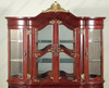 Two Tone Cherry/Walnut China Cabinet