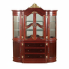 Cherry/Walnut Italian Buffet Hutch