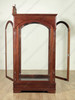 Mahogany Glass Display Cabinet
