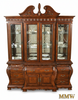 Traditional Mahogany Chippendale China Cabinet