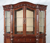 Solid Mahogany China Cabinet Curio Display Cabinet