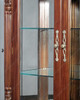 Mahogany China Cabinet Curio Display Cabinet