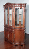 Mahogany China Cabinet Curio Display Cabinet