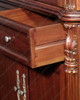 Mahogany China Cabinet Curio Display Cabinet