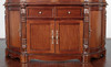 Mahogany China Cabinet Curio Display Cabinet