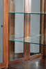 Mahogany China Cabinet Curio Display Cabinet