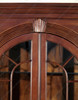Mahogany Corner Curio Cabinet