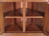Solid Mahogany 2 Door Corner Cabinet