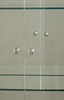 10ft Mahogany/Glass Sectional Display Cabinet