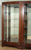 10ft Mahogany/Glass Sectional Display Cabinet