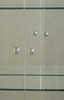 10ft Mahogany/Glass Sectional Display Cabinet