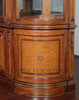 6.5ft Mahogany Two Tone China Cabinet