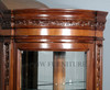 6.5ft Mahogany Two Tone China Cabinet