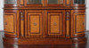 6.5ft Mahogany Two Tone China Cabinet