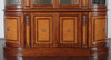 6.5ft Mahogany Two Tone China Cabinet