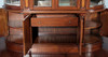 6.5ft Mahogany Two Tone China Cabinet
