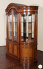 6.5ft Mahogany Two Tone China Cabinet
