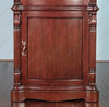 Tall Mahogany Curio Display Cabinet