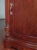 Tall Mahogany Curio Display Cabinet