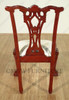 Cherry Finish Chippendale Dining Side Chair