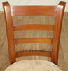 Honey Faux Suede Dining Side Chair