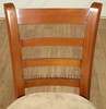 Honey Faux Suede Dining Side Chair