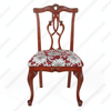Pair of 2 Cherry Chippendale Occasional Accent Arm Chairs