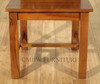 Solid Teak Art Deco Side Chairs (2)