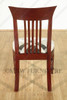 Pair of 2 Tea Brown Regency Dining Side Chairs (2)