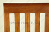 Pair of 2 Teak Mission Side Chairs (2)
